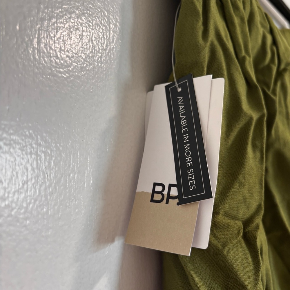 Nordstrom Olive Mayfly Skirt